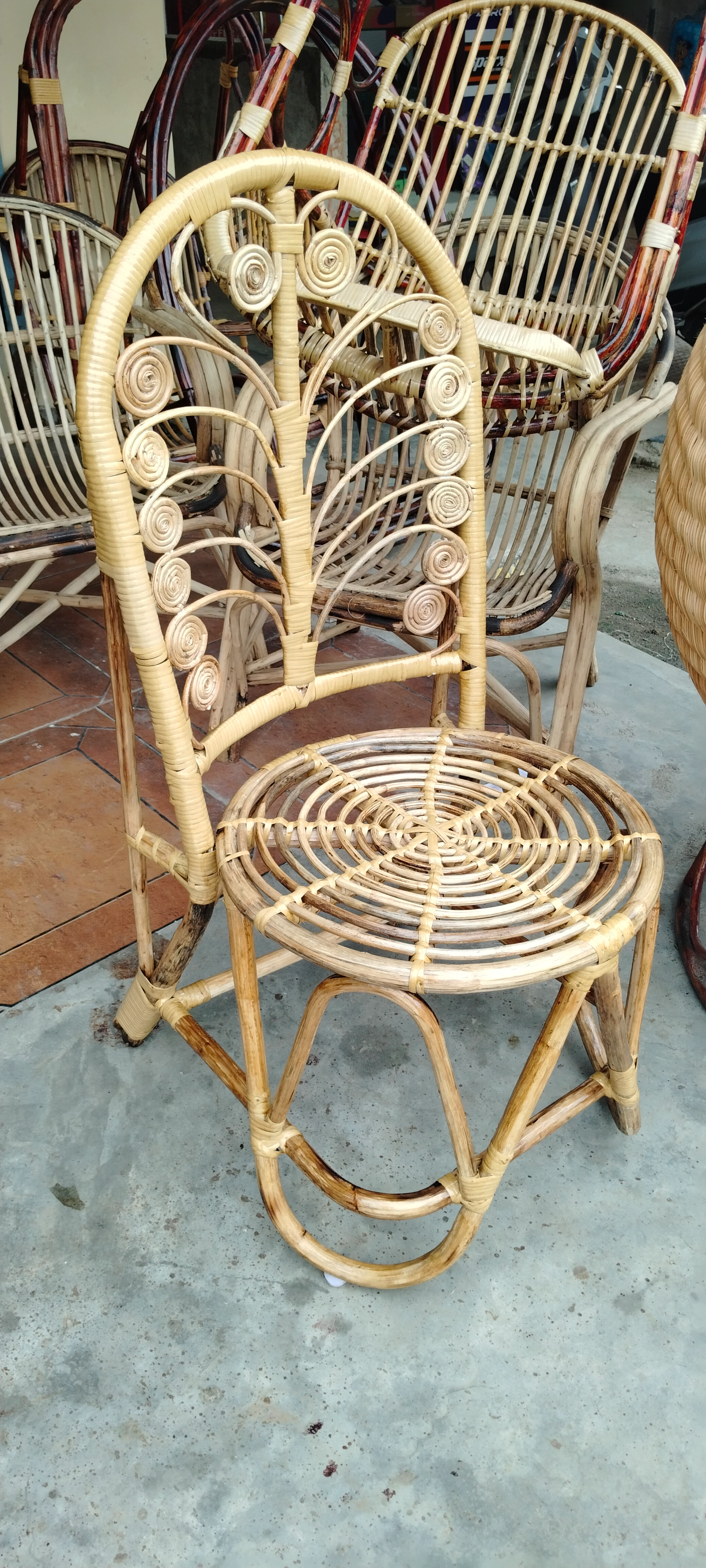 Cane Dining Chair - Dining Furniture Chennai